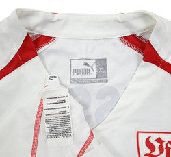 Maillot VFB Stuttgart 2004-05 Domicile Puma Manches Longues