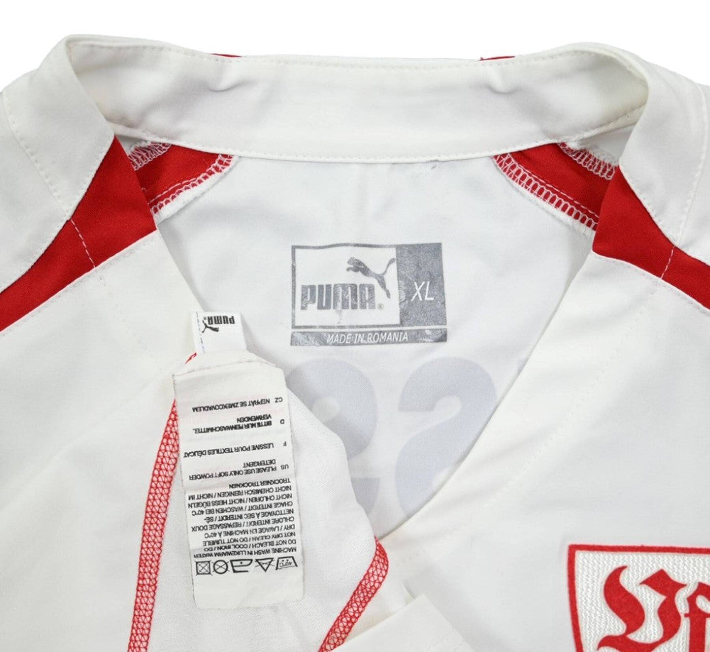Maillot VFB Stuttgart 2004-05 Domicile Puma Manches Longues