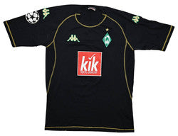 Maillot Werder Bremen Extérieur Kappa 2004-05 Valdez vintage