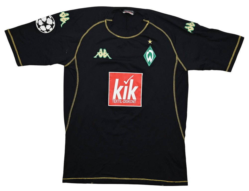 Maillot Werder Bremen Extérieur Kappa 2004-05 Valdez vintage