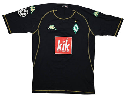 Maillot Werder Bremen Extérieur Kappa 2004-05 Valdez vintage