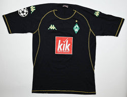 Maillot Werder Bremen Extérieur Kappa 2004-05 Valdez vintage