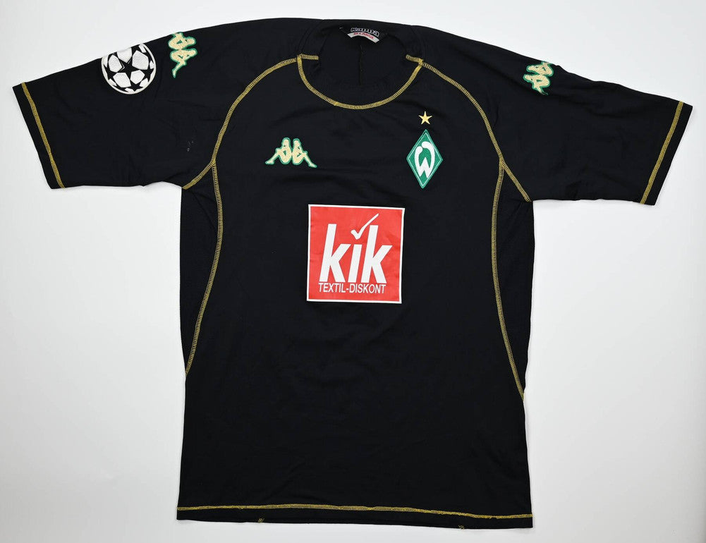 Maillot Werder Bremen Extérieur Kappa 2004-05 Valdez vintage