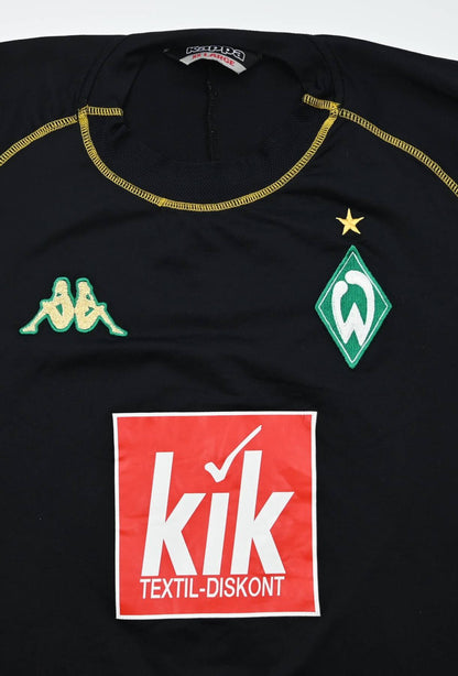 Maillot Werder Bremen Extérieur Kappa 2004-05 Valdez vintage