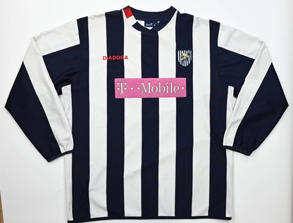 Maillot West Bromwich Albion 2004-05 Diadora Domicile Vintage XL