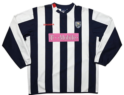 Maillot West Bromwich Albion 2004-05 Diadora Domicile Vintage XL