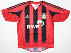 Maillot Bayer Leverkusen 2004-06 Adidas Domicile Vintage