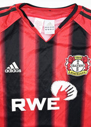 Maillot Bayer Leverkusen 2004-06 Adidas Domicile Vintage