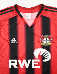 Maillot Bayer Leverkusen 2004-2006 Adidas Fritz vintage