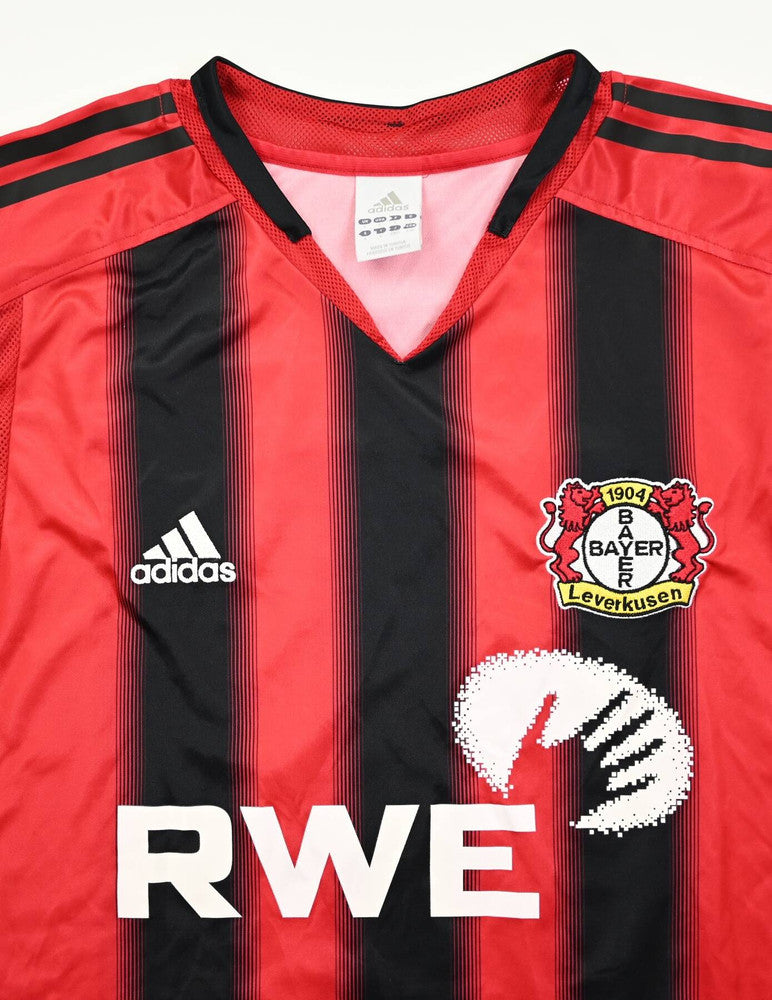 Maillot Bayer Leverkusen 2004-2006 Adidas Fritz vintage