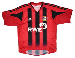 Maillot Bayer Leverkusen 2004-2006 Adidas Fritz vintage