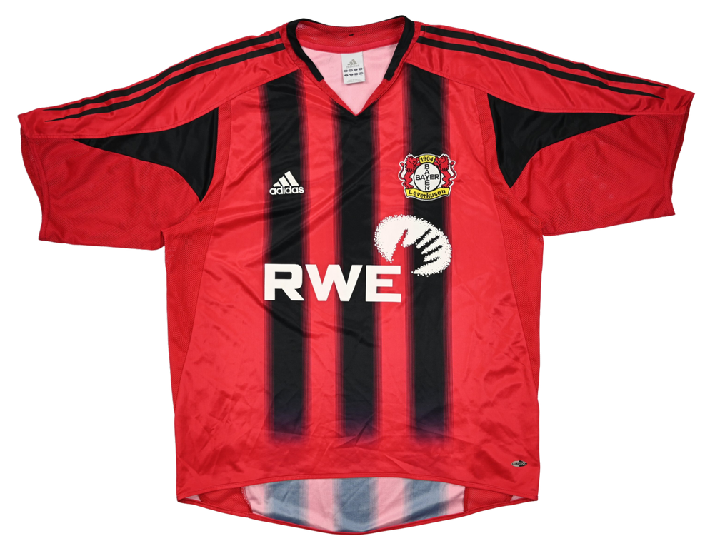 Maillot Bayer Leverkusen 2004-2006 Adidas Fritz vintage