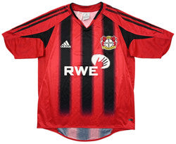 Maillot Bayer Leverkusen Domicile Adidas 2004-06 Vintage