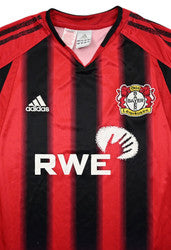 Maillot Bayer Leverkusen Domicile Adidas 2004-06 Vintage