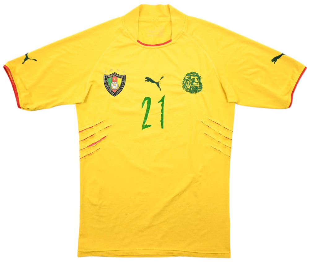 Maillot Cameroun Domicile Puma 2004-2006 Vintage Collector