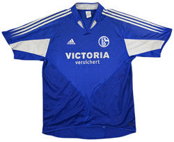 Maillot Schalke 04 Domicile Adidas 2004-2006 Vintage Collector