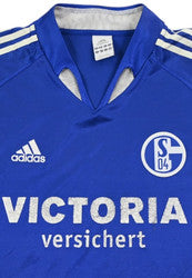 Maillot Schalke 04 Domicile Adidas 2004-2006 Vintage Collector