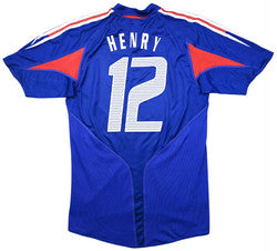 Maillot France 2004-06 Adidas Henry Domicile Vintage - S
