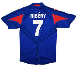 Maillot France 2004-2006 Adidas Ribéry Domicile Vintage L