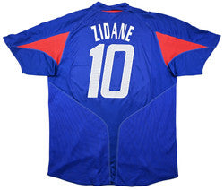 Maillot France 2004-2006 Adidas Domicile Zidane vintage