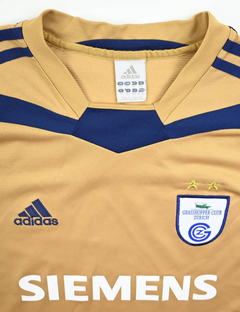 Maillot Grasshopper Zurich Extérieur Adidas 2004-06 Vintage