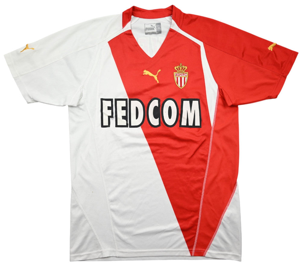 Maillot Monaco Domicile Puma 2004-2006 GIVET vintage collector