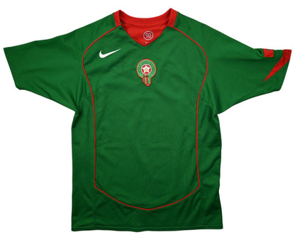 Maillot Maroc Domicile Nike 2004-2006 Vintage L Boys — 8/10