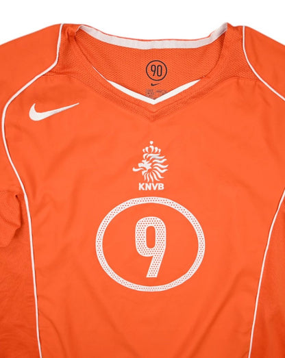 Maillot Pays-Bas Domicile Nike 2004-2006 Vintage – 9/10