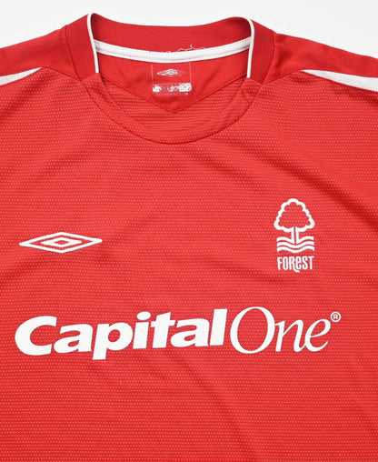 Maillot Nottingham Forest 2004-06 Umbro Domicile Capital One vintage