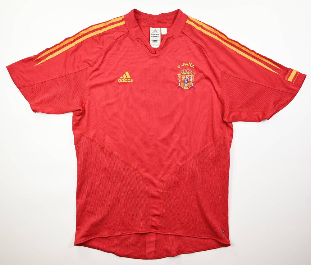 Maillot Espagne 2004-06 Adidas Torres Domicile Vintage L