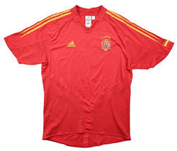 Maillot Espagne 2004-06 Adidas Torres Domicile Vintage L