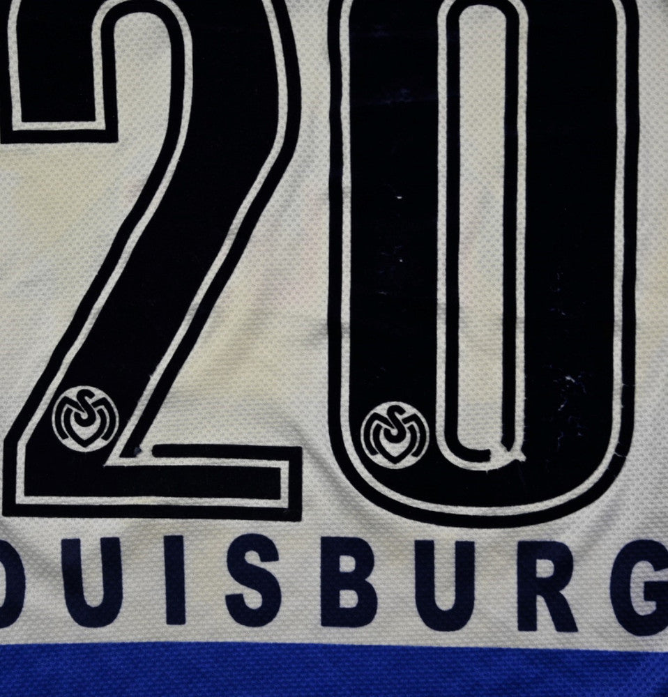Maillot MSV Duisburg 2005-06 Domicile Uhlsport GRLIC vintage