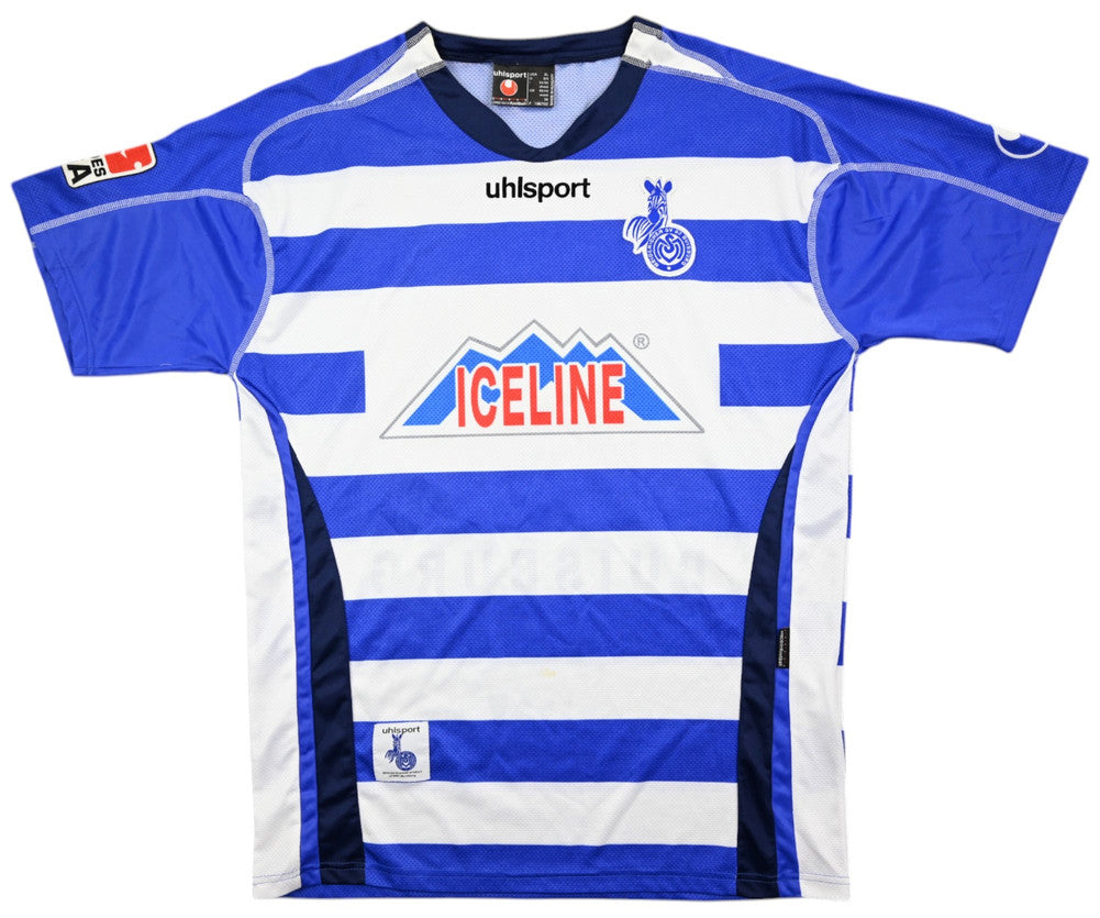 Maillot MSV Duisburg 2005-06 Domicile Uhlsport Lavric vintage