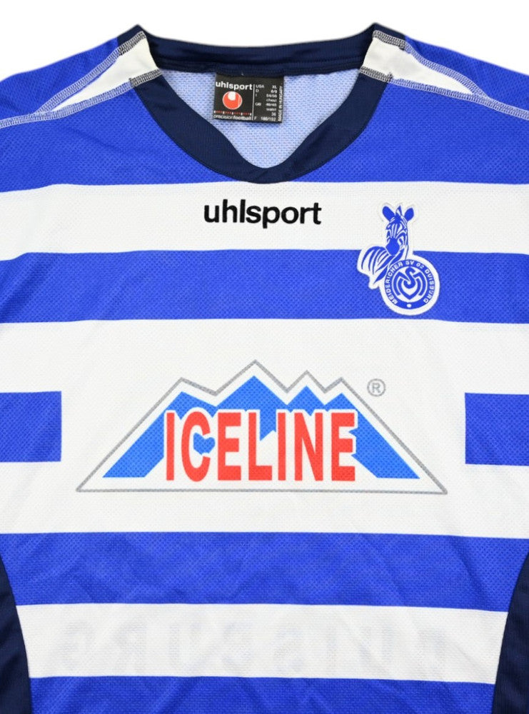 Maillot MSV Duisburg 2005-06 Domicile Uhlsport Lavric vintage