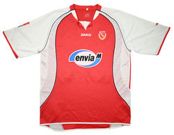 Maillot Énergie Cottbus 2005-06 Jako Domicile vintage signé