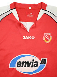 Maillot Énergie Cottbus 2005-06 Jako Domicile vintage signé