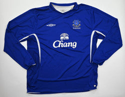 Maillot Everton 2005-06 Umbro Domicile Davies Vintage XXL