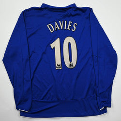 Maillot Everton 2005-06 Umbro Domicile Davies Vintage XXL
