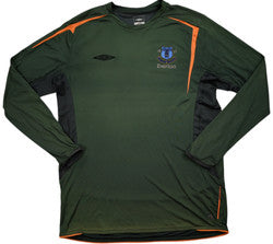 Maillot Everton Extérieur Umbro 2005-06 Manches Longues Vintage
