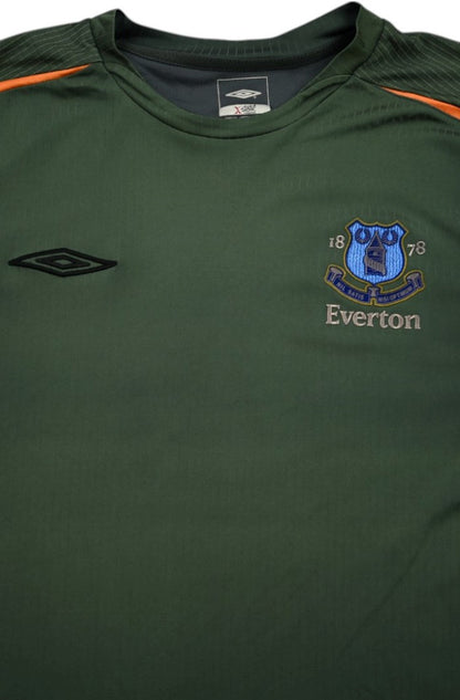 Maillot Everton Extérieur Umbro 2005-06 Manches Longues Vintage