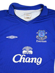 Maillot Everton 2005-06 Umbro Domicile Vintage Chang - XL Boys