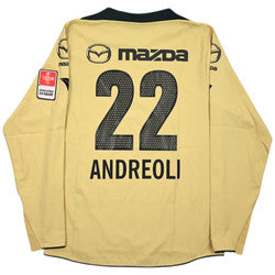 Maillot FC Luzern Extérieur Jako 2005-06 Match Issue Vintage