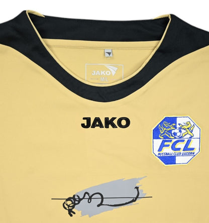 Maillot FC Luzern Extérieur Jako 2005-06 Match Issue Vintage