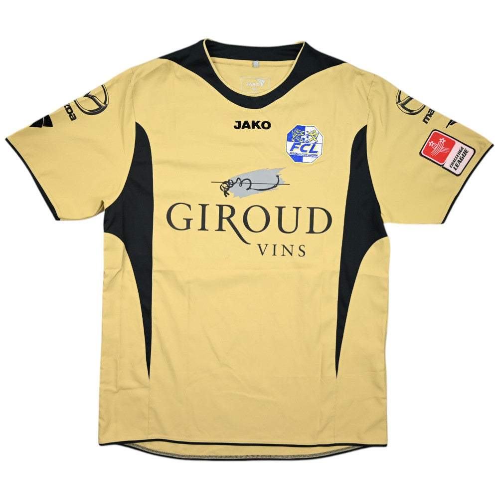 Maillot FC Luzern Extérieur Jako 2005-06 Match Issue Vintage