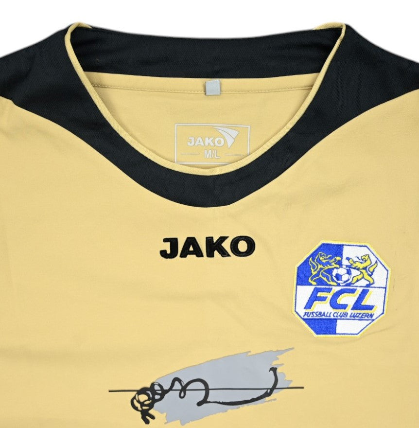 Maillot FC Luzern Extérieur Jako 2005-06 Match Issue Vintage