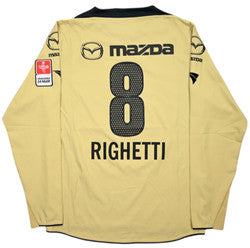 Maillot Luzern Extérieur Jako 2005-06 Match Issue Righetti