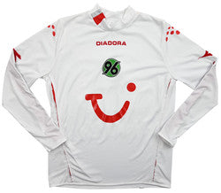 Maillot Hannover 96 Domicile Diadora 2005-06 Vintage Manches Longues