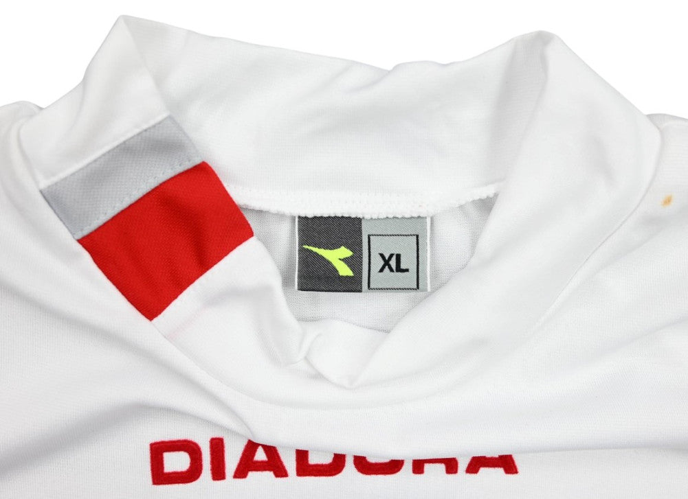 Maillot Hannover 96 Domicile Diadora 2005-06 Vintage Manches Longues