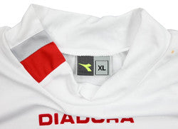 Maillot Hannover 96 Domicile Diadora 2005-06 Vintage Manches Longues