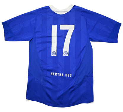 Maillot Hertha Berlin Domicile Nike 2005-06 vintage collector